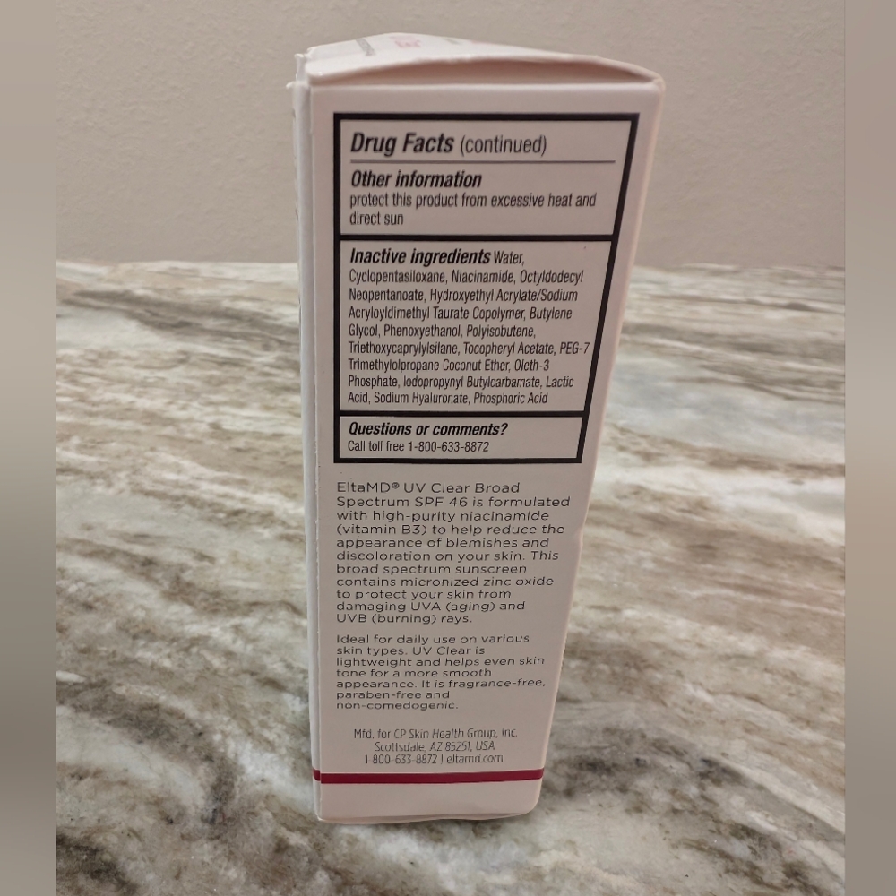 EltaMD UV Clear SPF 46 Face Sunscreen - Picture 2 of 5